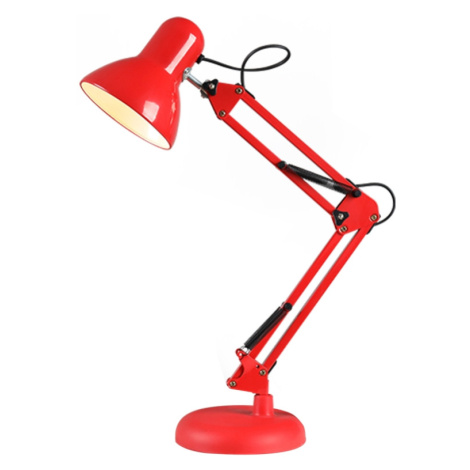 Stolní lampa SANDY L2854 červená, včetně LED žárovky S2571, 8W