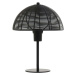 Černá stolní lampa (výška 33 cm) Klobu – Light & Living