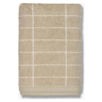 Béžové bavlněné ručníky v sadě 2 ks 40x60 cm Tile Stone – Mette Ditmer Denmark