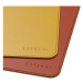 Satechi dual sided Eco-leather Deskmate - Yellow/Orange