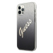 Guess GUHCP12MPCUGLSBK hard silikonové pouzdro iPhone 12 / 12 Pro 6,1" black Glitter Gradient Sc