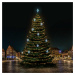 DecoLED LED světelná sada na stromy vysoké 21-23m, teplá bílá s ledově bílými dekory EFD09S2
