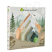 Dřevěný horský průchod Mountain Pass Stack Tender Leaf Toys 5 horských vrcholů tunelů štítů