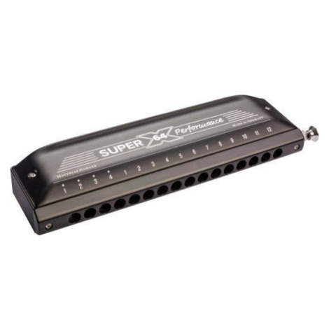 Hohner M758601 Super 64X Chromatická ústní harmonika