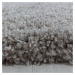 Ayyildiz koberce Kusový koberec Fluffy Shaggy 3500 beige kruh Rozměry koberců: 80x80 (průměr) kr