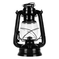 Černá petrolejová lampa 24cm