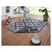 NORTHRUGS - Hanse Home koberce Kusový koberec Twin Supreme 105459 Malibu Night Silver – na ven i