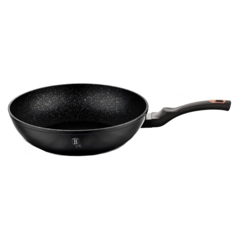 BERLINGERHAUS Pánev WOK s mramorovým povrchem 28 cm Black Rose Collection BH-1638 Berlinger Haus