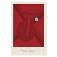 Obrazová reprodukce Composition G4 (Original Bauhaus in Red, 1926) - Laszlo / László Maholy-Nagy