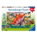 Ravensburger 05179 puzzle svět dinosaurů 2 x 24 dílků