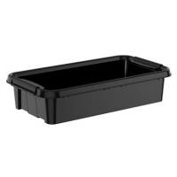Siguro Pro Box Recycled Underbed 31 l, 39,5 x 17,5 x 72 cm, černý