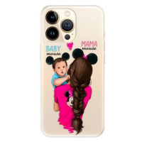 iSaprio Mama Mouse Brunette and Boy pro iPhone 13 Pro