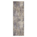 Nouristan - Hanse Home koberce Běhoun Cairo 105586 Gizeh Cream Blue – na ven i na doma - 80x200 