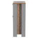 Botníková komoda CLIF staré dřevo/beton