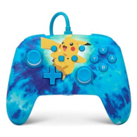 PowerA Enhanced Wired Controller - Nintendo Switch - Tie Dye Pikachu