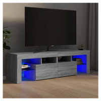 vidaXL TV skříňka s LED osvětlením ďábel 140 x 36,5 x 40 cm