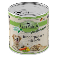 LandFleisch Dog Classic hovězí dršťky s rýží 6 × 800 g