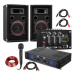 Electronic-Star DJ-14 BT, DJ PA set, PA zesilovač, BT mixážní pult, 2 x reproduktor, karaoke mik