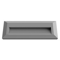 LED Step Light Rectangular Grey