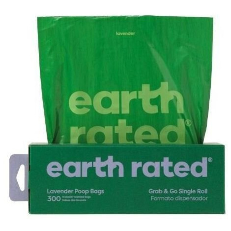 Sáčky na psí exkrementy Earth Rated s vůní levandule 300 ks box