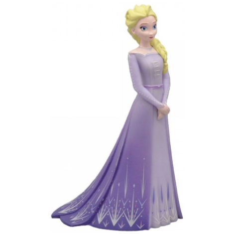 Figurka na dort Elsa fialové šaty 10x6cm Bullyland