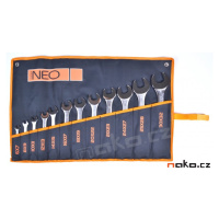 NEO TOOLS sada otevřených klíčů 6-32mm, 12ks, 09-852