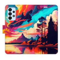 iSaprio flip pouzdro Colorful Mountains 02 pro Samsung Galaxy A53 5G