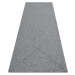 NORTHRUGS - Hanse Home koberce Kusový koberec Braided 105551 Light Grey – na ven i na doma - 80x