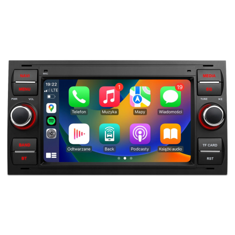 Ford Focus Kuga Galaxy Transit S-max C-max Radio Navigace Android Carplay