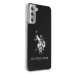 US Polo pouzdro na Samsung Galaxy S21 PLUS Black Shiny Big Logo