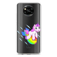 TopQ Xiaomi Poco X3 silikon Flying Unicorn 60861