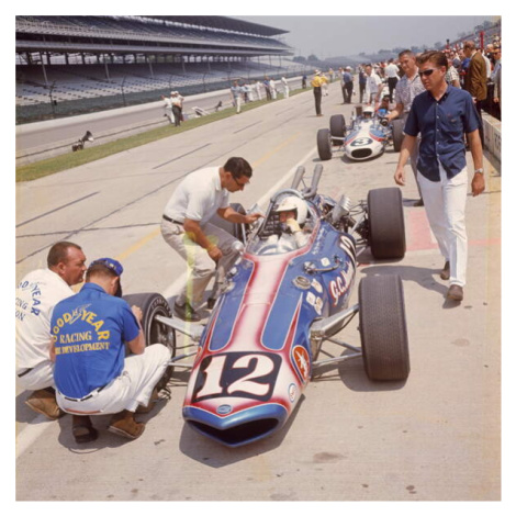 Fotografie Indianapolis 500, (40 x 40 cm)