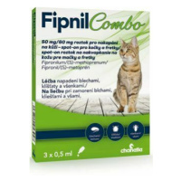 Fipnil Combo 50/60mg Cat Spot-on 3x0,5ml 3 + 1 zdarma