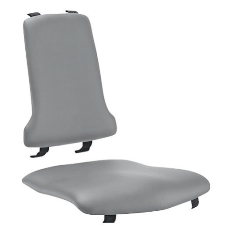 bimos Čalounění pro pracovní židle, koženka, šedá