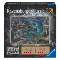 Ravensburger Exit Puzzle Maják u přístavu 759 dílků