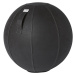 VLUV Sedací míč VEGA, veganská kůže, 600 - 650 mm, černá