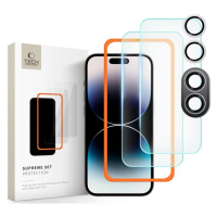 Ochranné sklo TECH-PROTECT SUPREME SET 3-PACK IPHONE 16 CLEAR (5906302310906)