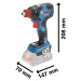 Bosch GDX 18V-200 C Professional 0.601.9G4.201