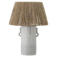 BLOOMINGVILLE Bílý stolní lampa Rama z kameniny