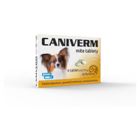 Caniverm mite pro psy a kočky 6 tablet x 0,175g