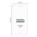 Ochranné temperované sklo Swissten, pro Apple iPhone SE 2020, černá, Defense glass