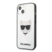 Karl Lagerfeld KLHCP13SHCHCK hard silikonové pouzdro iPhone 13 Mini 5.4" transparent Ikonik Chou