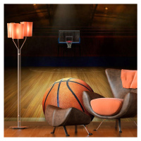 Sablio Tapeta Basketbalový míč - 208x125 cm