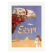 Ilustrace Egypt.Fly, Vintage Travel Poster, (30 x 40 cm)