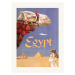 Ilustrace Egypt.Fly, Vintage Travel Poster, 30 × 40 cm