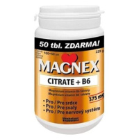 Magnex citrate 375 mg + B6 100 + 50 tablet