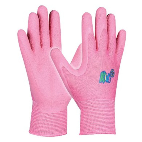 Dětské pracovní rukavice KIDS PINK GEBOL