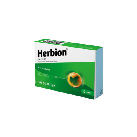 Herbion 16 pastilek KRKA