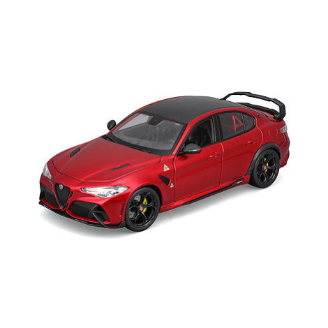 Bburago Alfa Romeo Giulia GTA 1:18 červená metalíza