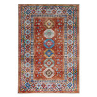 Koberec Chenile Print Rug 1,33/1,9 RS2549PT-3 červený